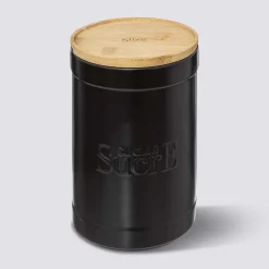 Boîte à sucre, Céramique noir