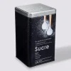 Boîte à sucre poudre métal, Noir