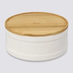 Boîte biscuits, Céramique blanc
