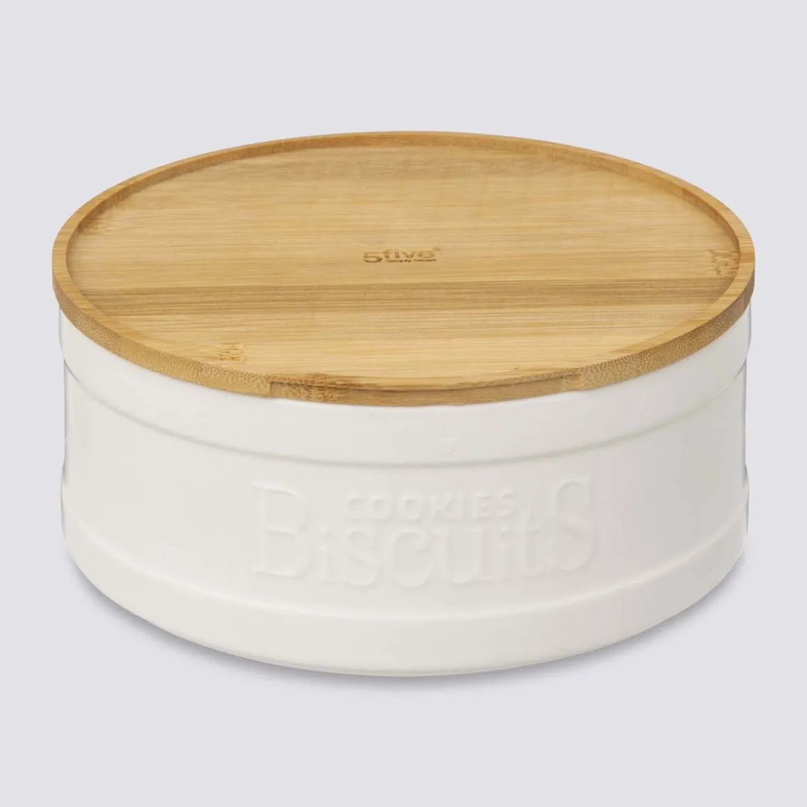Boîte biscuits, Céramique blanc