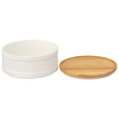 Boîte biscuits, Céramique blanc