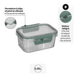 Boîte de conservation hermétique 0,35L