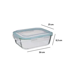 Boîte de conservation verre 2,26L