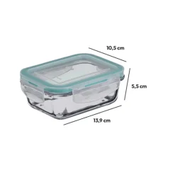 Boîte de conservation verre 0,33L