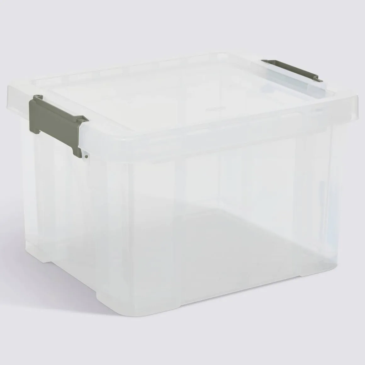 Boîte de rangement, 35L, Transparent