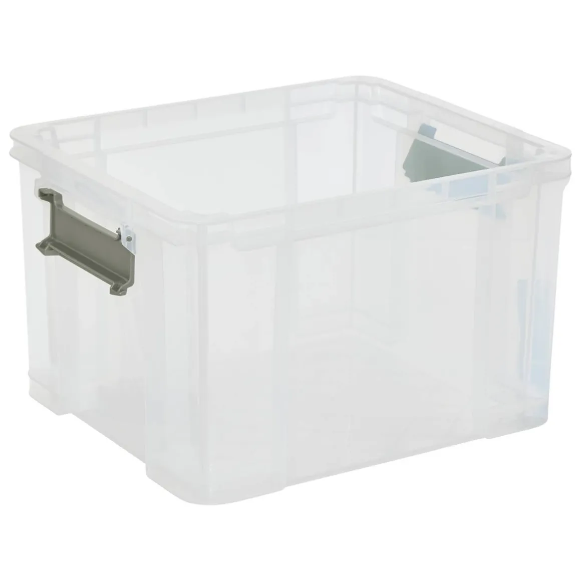 Boîte de rangement, 35L, Transparent