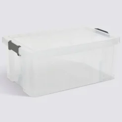 Boîte de rangement, 68L, Transparent
