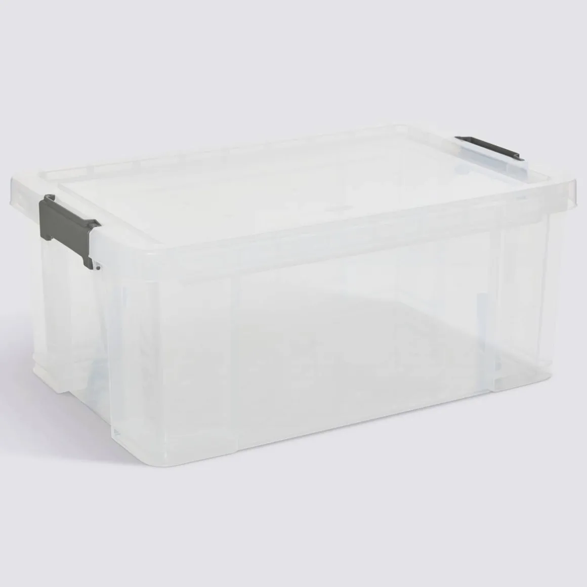 Boîte de rangement, 68L, Transparent