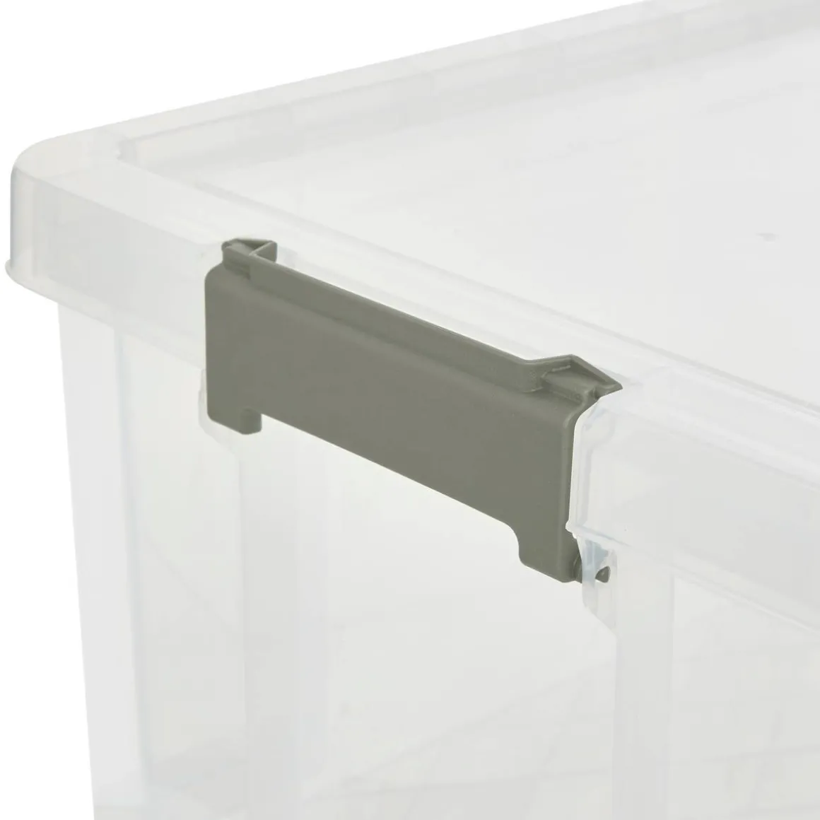Boîte de rangement, 68L, Transparent