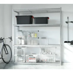 Boîte de rangement, 68L, Transparent