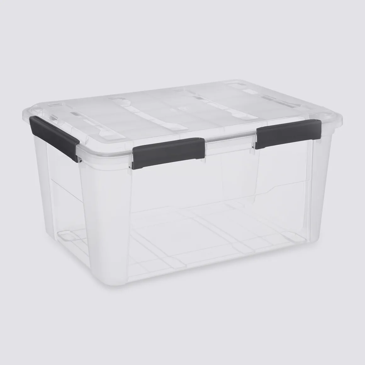 Boîte en plastique à clip 75L