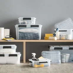 Boîte en plastique à clip 75L
