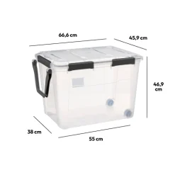Boîte en plastique à clip 100L
