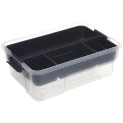 Boîte en plastique compartimentée 5L