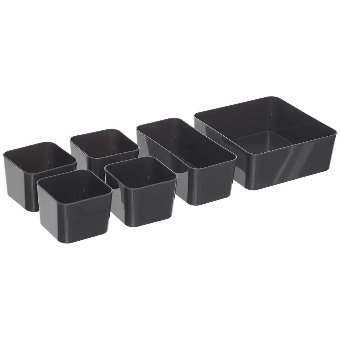 Boîte en plastique compartimentée 2,5L