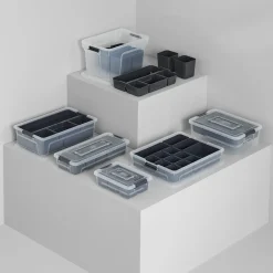 Boîte en plastique compartimentée 4,8L