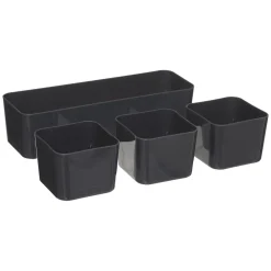 Boîte en plastique compartimentée 1,5L