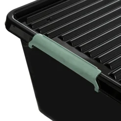 Boîte en plastique 60L, Noir