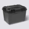 Boîte en plastique 160L, Noir