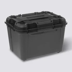 Boîte en plastique 160L, Noir