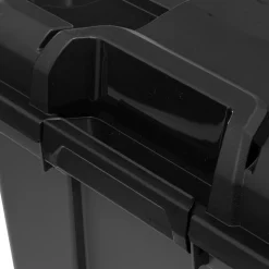Boîte en plastique 160L, Noir