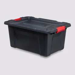 Boîte en plastique 55L, Noir