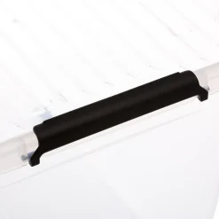Boîte en plastique transparente 80L