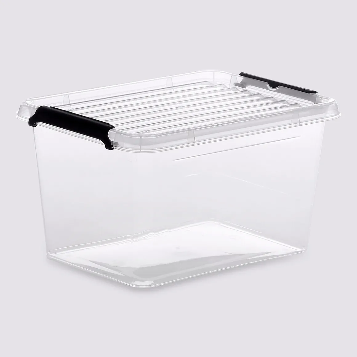 Boîte en plastique transparente 2L
