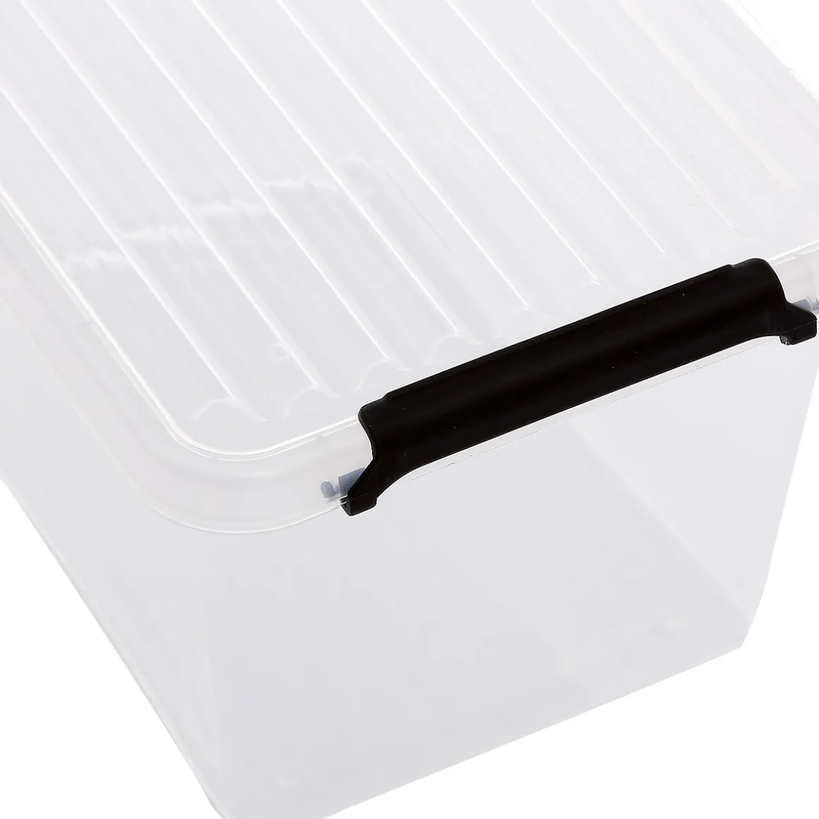 Boîte en plastique transparente 2L