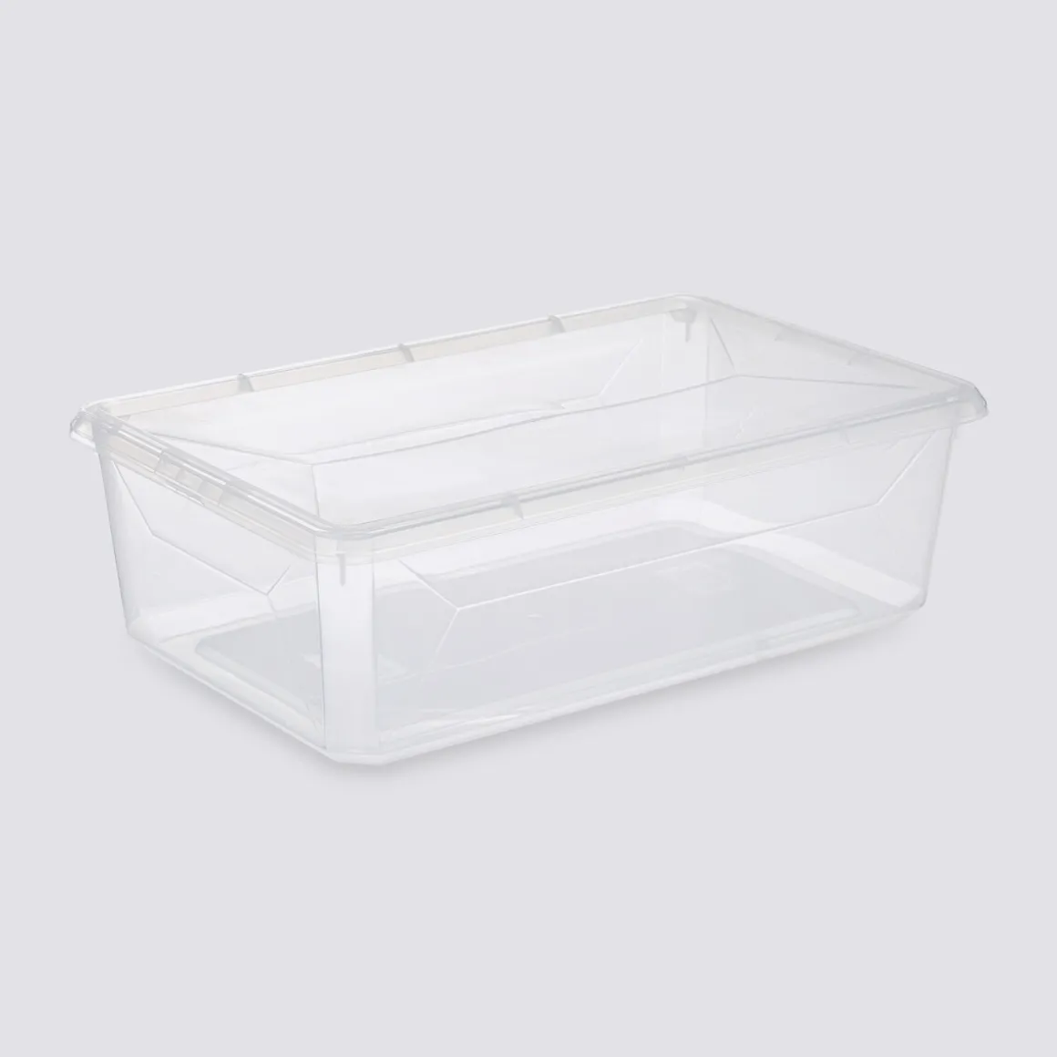 Boîte en plastique transparente 6,5L