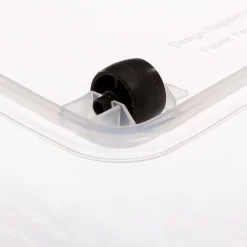 Boîte en plastique transparente 75L