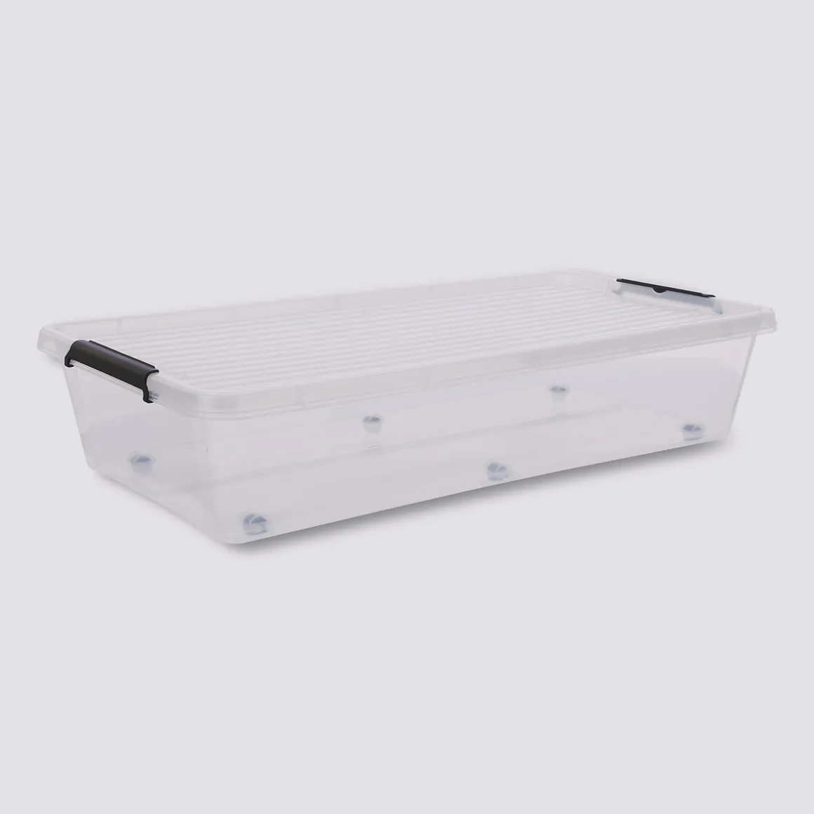 Boîte en plastique transparente 35L