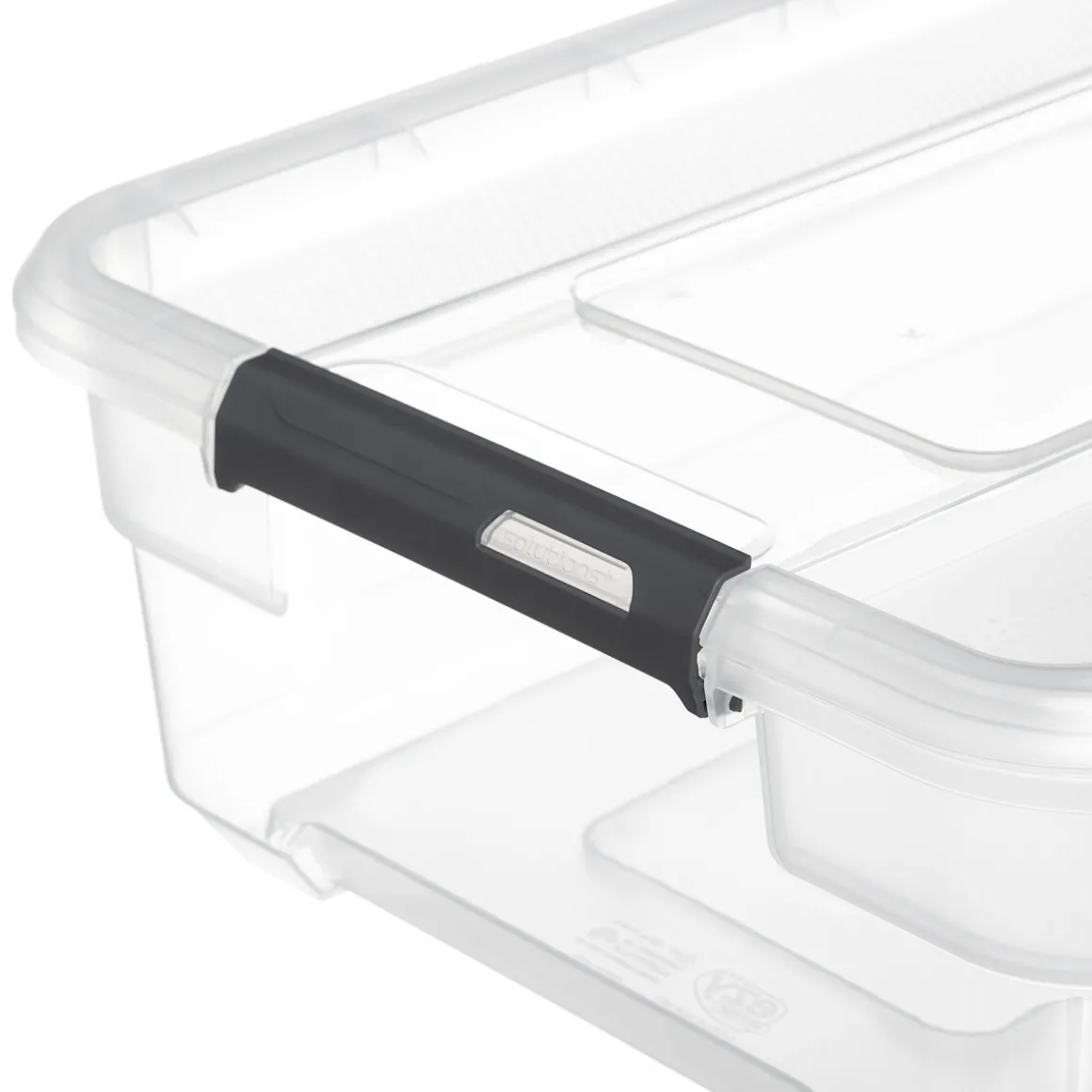 Boîte en plastique transparente 26,5L