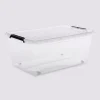 Boîte en plastique transparente 40L