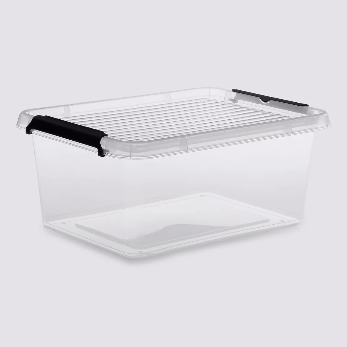 Boîte en plastique transparente 12,5L