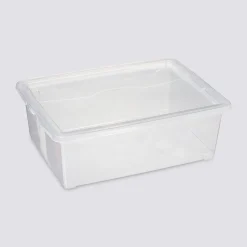 Boîte en plastique transparente 11L