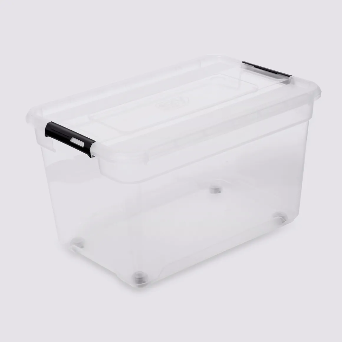 Boîte en plastique transparente 52L