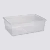 Boîte en plastique transparente 32L