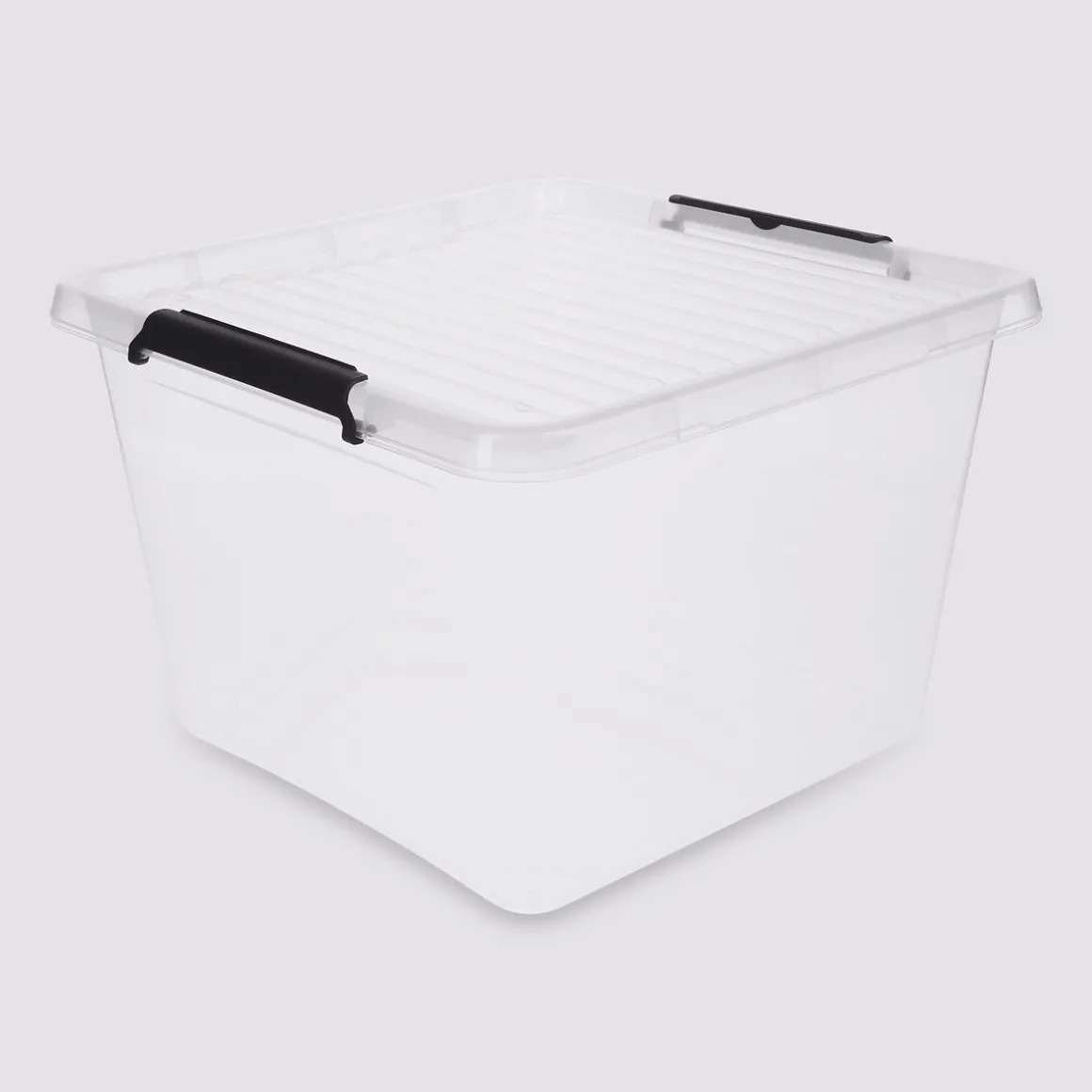 Boîte en plastique transparente 32L