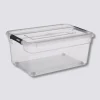 Boîte en plastique transparente 40L