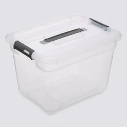 Boîte en plastique transparente 18L