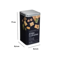 Boîtes relief aides culinaire, Noir