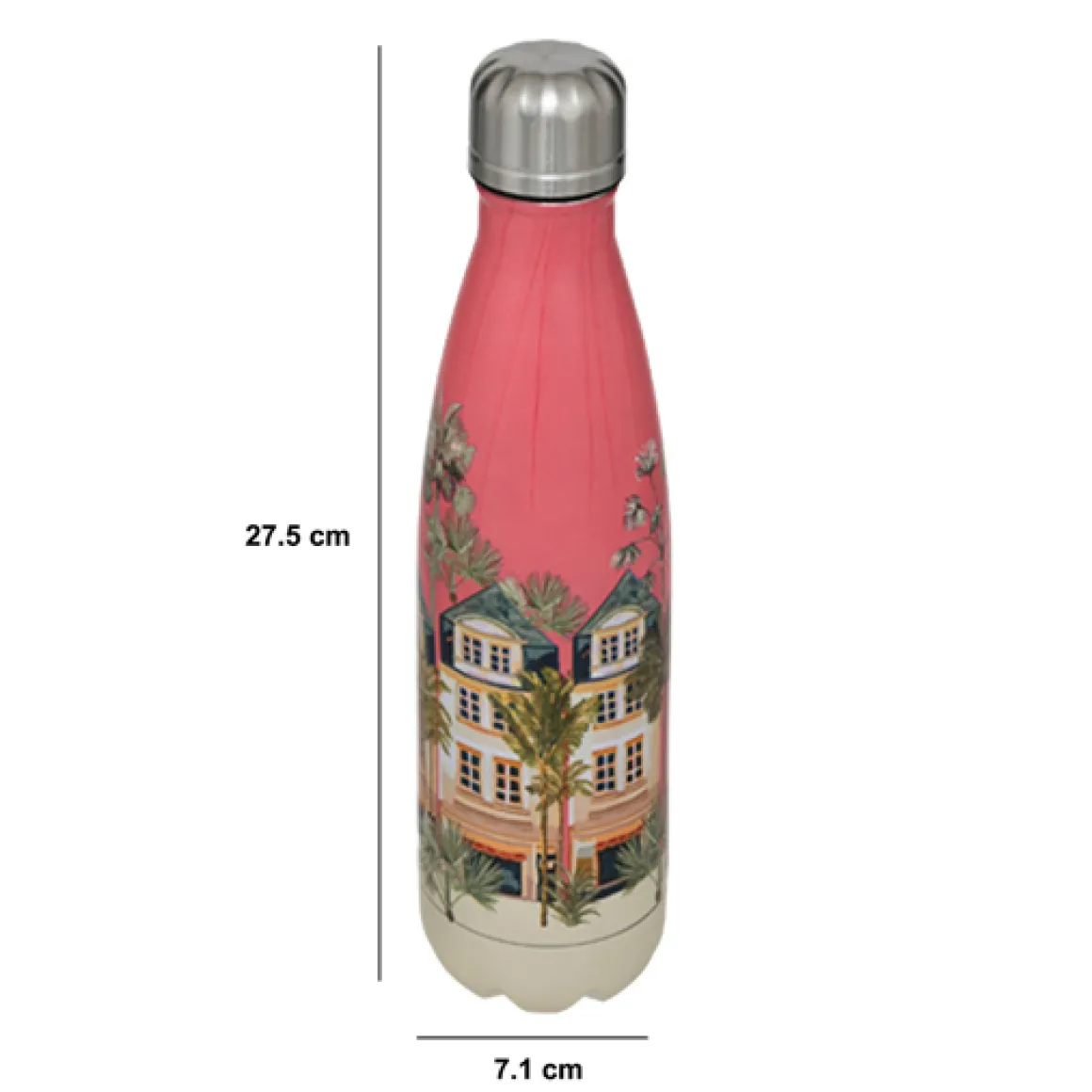 Bouteille isotherme, inox - 0,5L