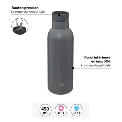 Bouteille isotherme 0,45L