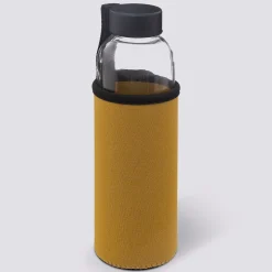 Bouteille réutilisable verre, housse néoprène 0,5L