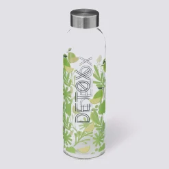 Bouteille réutilisable verre détox 0,5L