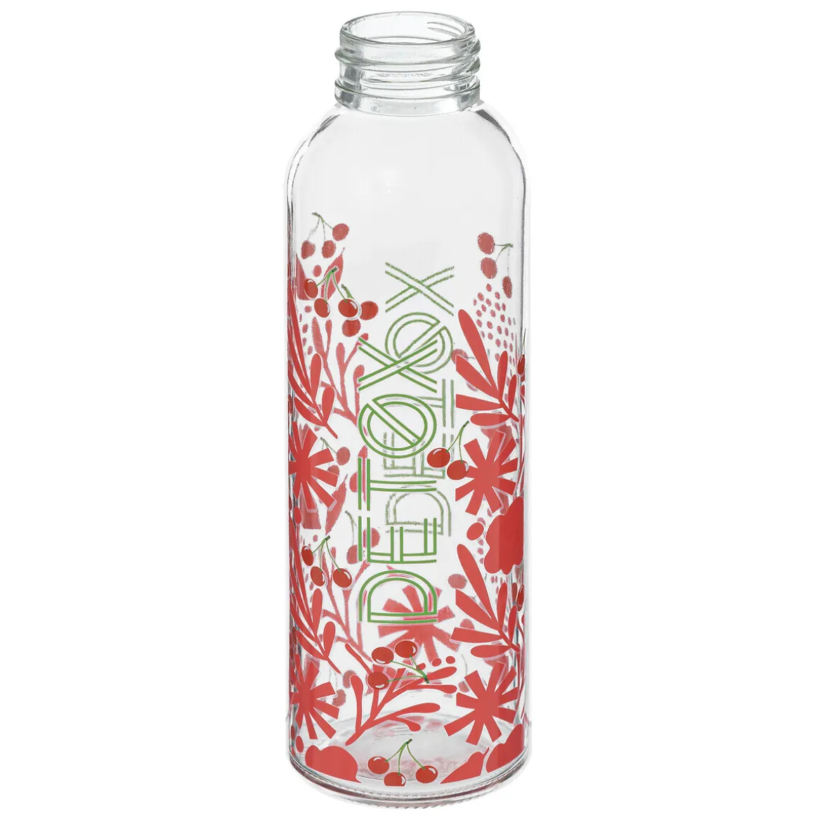 Bouteille réutilisable verre détox 0,5L