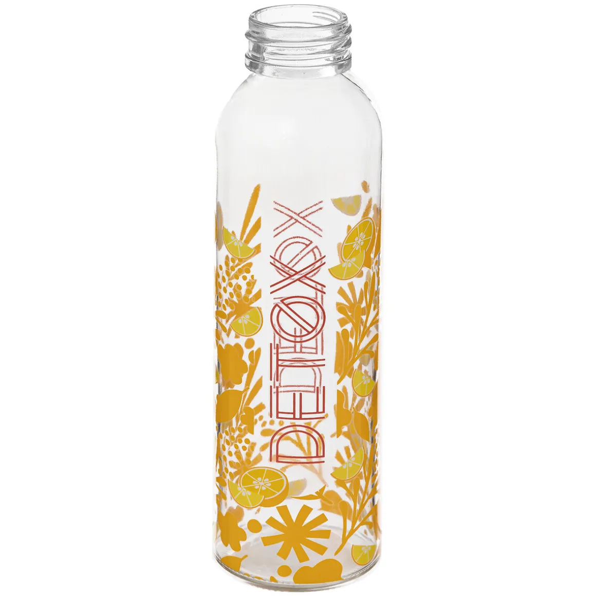 Bouteille réutilisable verre détox 0,5L