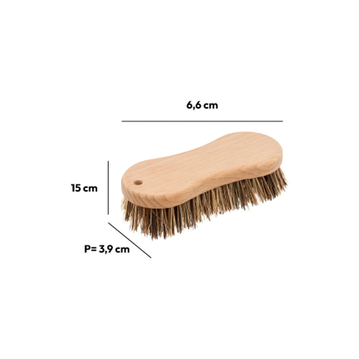 Brosse à récupérer en bois