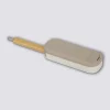 Brosse à textile, manche en bambou - Gris